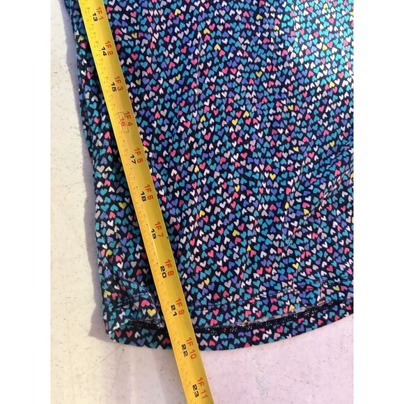 Kensie Pajama Pants Womens L Heart Print Lounge Sleep Elastic Waist - Picture 10 of 10